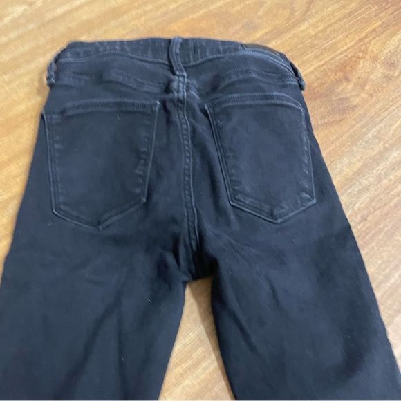 Abercrombie $ and Fitch size 0 black jeans - Picture 3 of 4